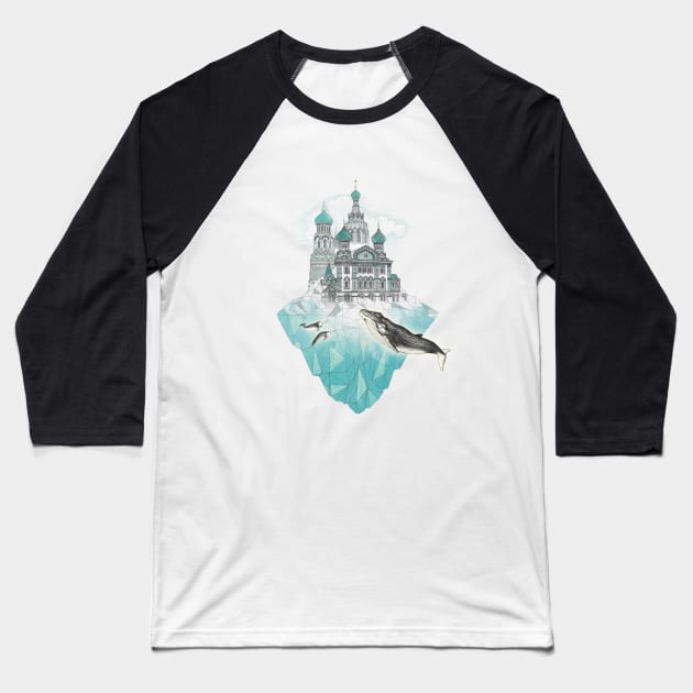 St. Petersburg Baseball T-Shirt by LauraGraves